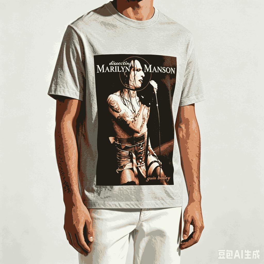 Marilyn Unisexson For Fan Gift Tshirt Unisex Unisex Harajuku Oversized Unisex Short Sleeve Streetwear High Quality Couples Breathable
