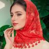 Breathable Mantilla Veils Embroidery Headwrap Vintage Head Cover  Church