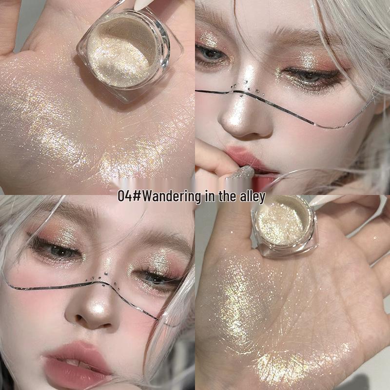 FAICCIA Multi-use Waterproof Gel Eyeshadow Palette: Matte & Shimmer Highlights, Sweatproof, Easy-to-Apply.