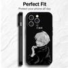 Anime Inumaki Toge JUJUSU Soft Phone Case for iPhone 16 16E 17 Air 15 Pro Max 14 Plus 13 Mini 11 12 7 Black Cover Back Shell