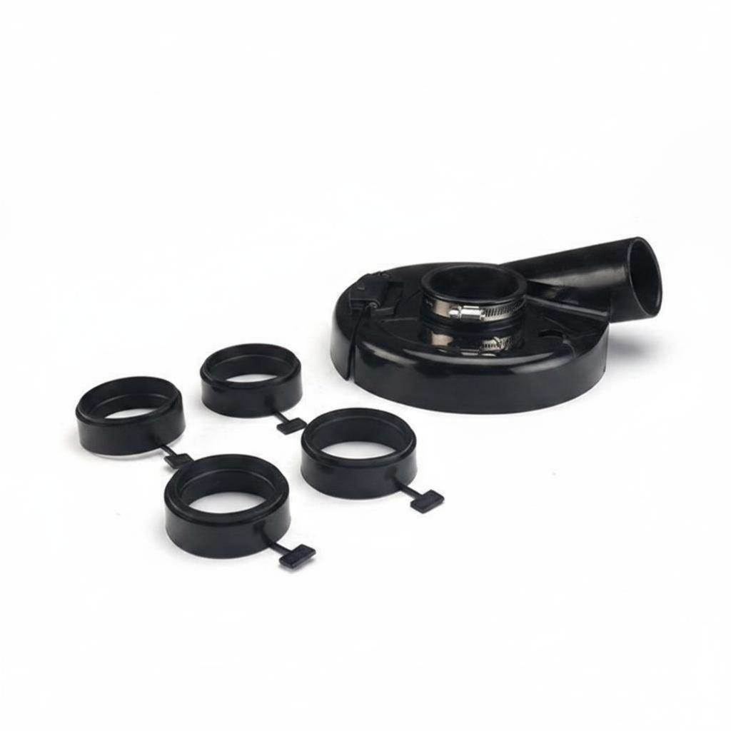 Angle Grinding Dust Shroud Easy Install Collector Universal Fit Surface