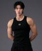 Mihag Metal Plate Muscle Tank Top (Black)