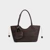 Stylish Handwoven Hollow-Out Shoulder Bag Beach Travel Large Capacity Tote Crossbody