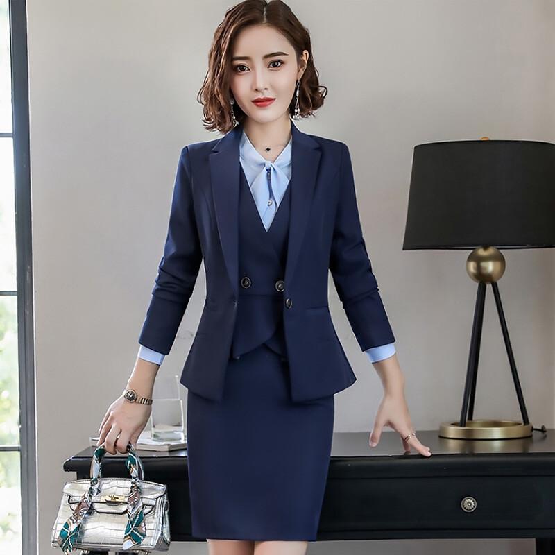 Женский трехкомпонентный профессиональный костюм Terman Size per communication