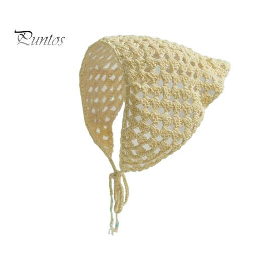 

Платок для девочек во французском стиле в стиле ретро, ​​вязанный крючком, вязаная повязка для волос с цветочным узором, трикотажная ткань, регулируемая повязка на голову H