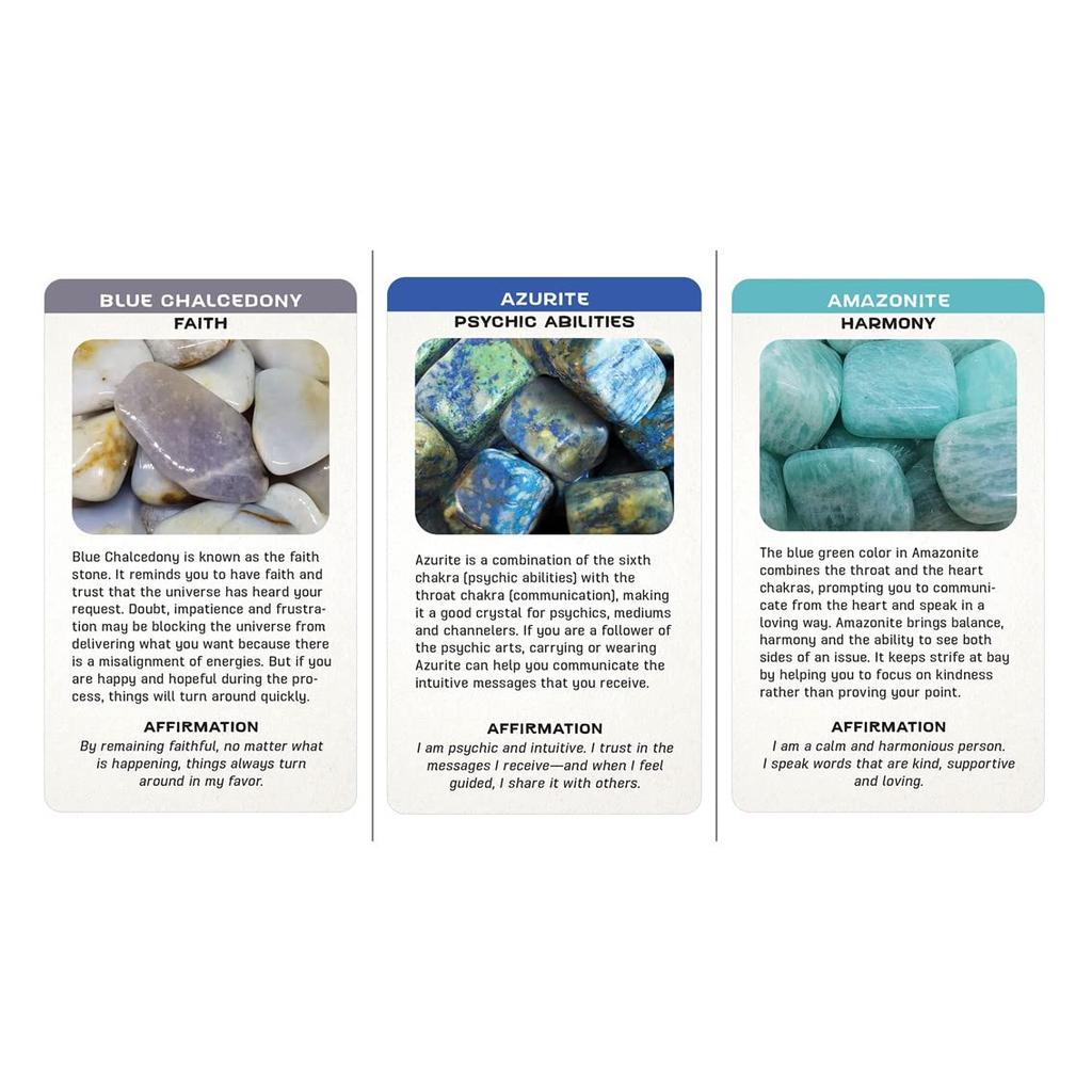 Kancharo 70-Card Oracle Card Set, Tarot Card Reading [Crystal Message Cards] Includes Japanese Oracle Card Basic Instructions & Pouch (Authentic)