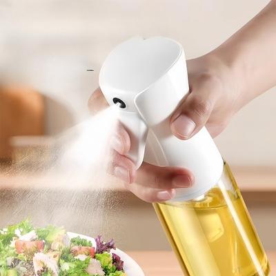 Nowa Butelka z Grubego Szkła do Oleju w Sprayu do Kuchni Domowej, Frytkownicy Powietrznej i Grillowania