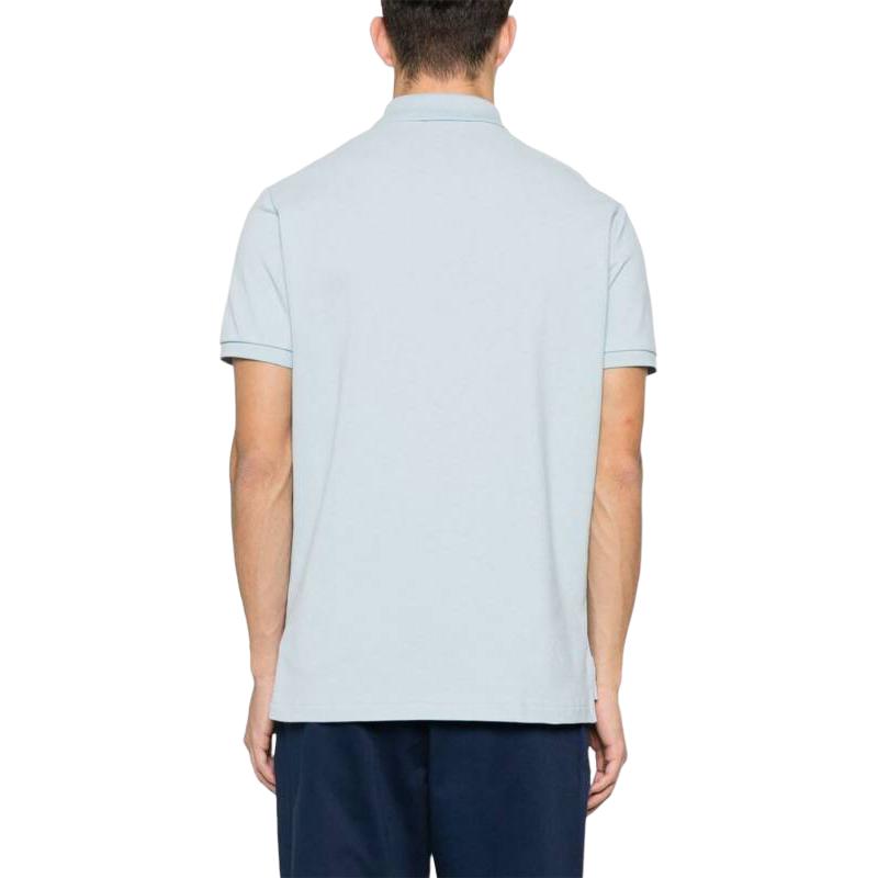 Polo Ralph Lauren Einfarbiges Poloshirt mit Kragen Kurzarm Herren Oberteile Hellblau 710680784-365