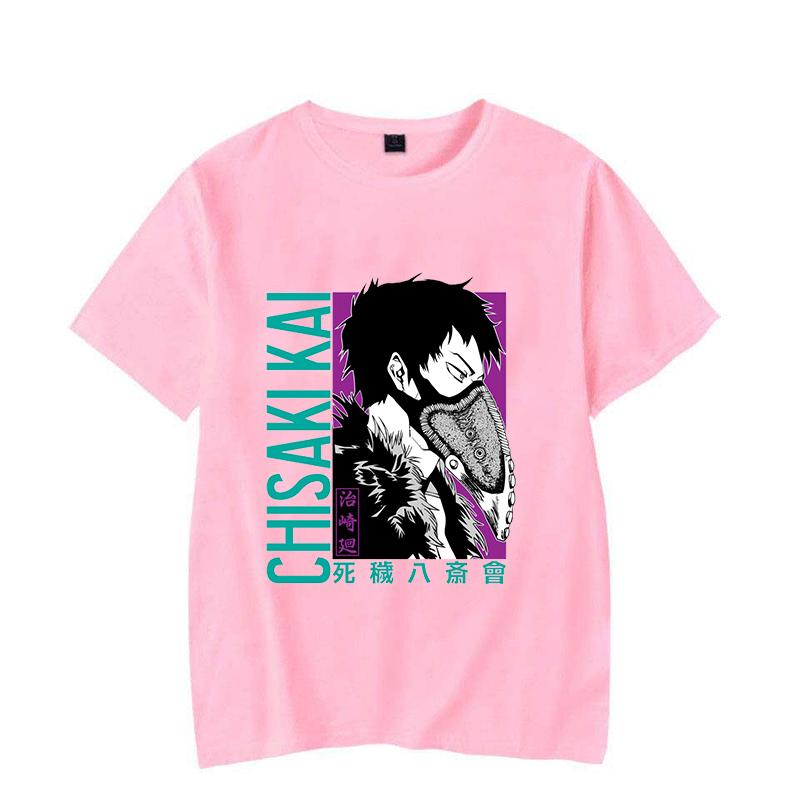 Fashion Anime Chisaki Kai Printed Short Sleeve Anime Chisaki Kai T-Shirt For Women Summer Casual T-Shirts Creative Tops