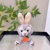 Lovely Rabbit Starry Plush Doll Keychain Vibrant Colors Perfect For Collectors