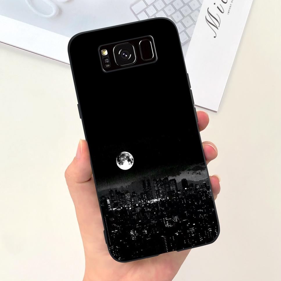 New For Samsung Galaxy S8+ SM-G955F Case Luxury Flower Butterfly Soft Silicone Cover For Samsung S8+ S8Plus S8 Bumper Phone Case