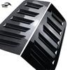 Gloss Black MK4 Rear Side Louvers for '97-'06 VW Golf 4 Triangle Window Decoration.