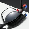Clip On 6 In 1 Sets Sunglasses Women Men Magnet Sunshade Sun Glasses Eyeglasses Frame UV400 Anti-Glare