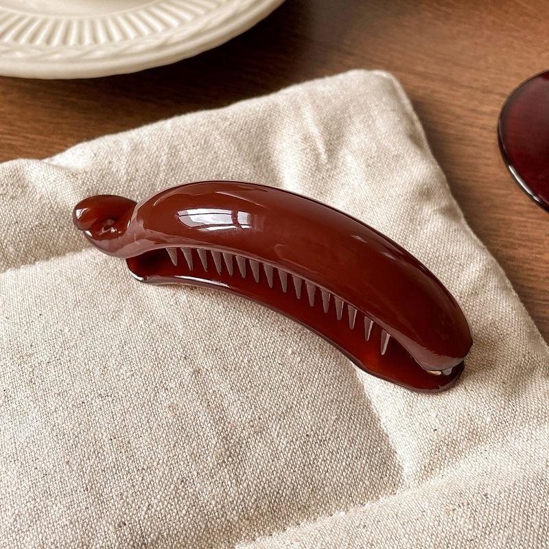 Clips de Banană Culoare Jeleu Gheară de Păr Cataramă Coadă de Cal Suporturi Coadă de Cal Ace de Păr Agrafe Femei Fete Agrafe Accesorii de Păr