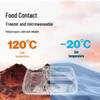 WEISHENG Disposable 3-Compartment Takeaway Meal Box Liner