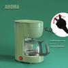 Petite cafetière à filtre pour bureau à domicile Ménage 0,65 L Cafetière Cafetière Machine à café ménagère Durable