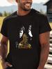 T-Shirt Tributo Gary Moore - Firma Iconica della Chitarra e Stampa del Logo con Firma