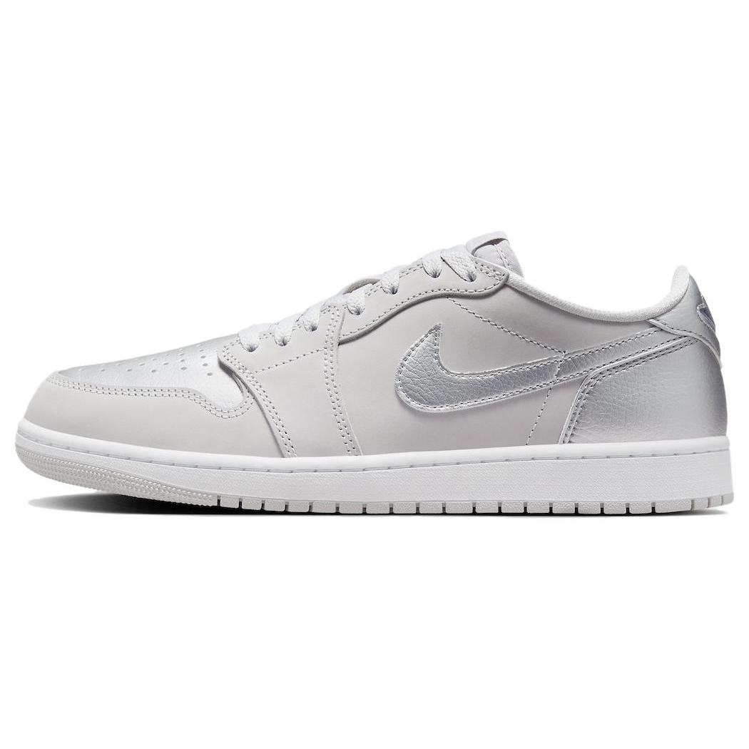 

Новые Jordan Air Jordan 1 Low OG Металлическая кожа Ретро Унисекс Баскетбольные кроссовки CZ0790-002 44