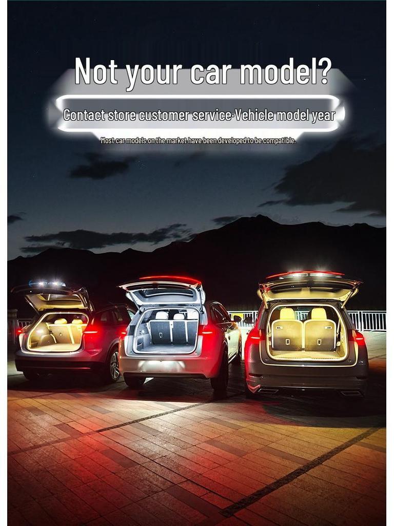 Accessoires Éclairage de Bienvenue à Flux d'Eau dans le Coffre et Éclairage d'Ambiance Intérieur pour Geely Emgrand L