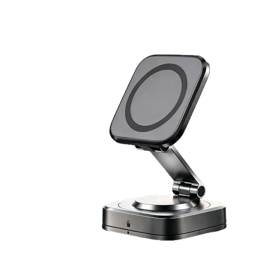 Magnetic Car Phone Holder: Suction Cup Design for Navigation and Interior Use.