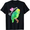 Amazon Papagei Liebhaber Vogel Mama Aquarell T-Shirt(1)