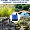 Submersible Water Fountain Pump: 2500L 40W Small Sump Pump for Outdoor Pond Hydroponic Statuary Waterfall Aquarium Fish Tank