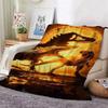 Jurassic World Dominion Theme Printed Blanket Skinfriendly Soft Fleece Blanket For Outdoor Travel Home Party Decor Holiday Gift