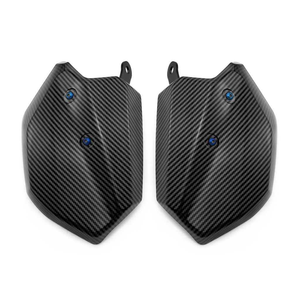Lavitin Motorcycle Handguard Protective Cover Compatible with ADV150 ADV160 NMAX155 NVX155 Shield Windshield Steering Wheel Guard (Carbon Fiber)