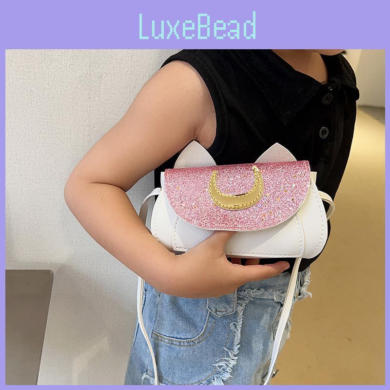 Cat Ears Single Shoulder Crossbody Bag Kids School And Daily Use Cute Accessory