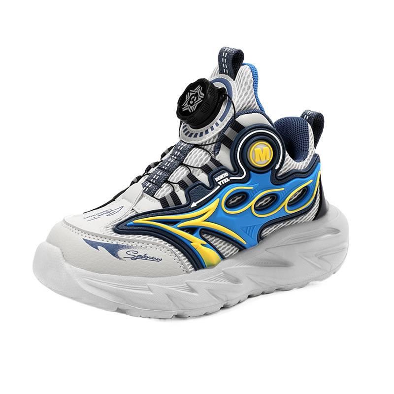 Boys' campus versatile and lightweight sports shoes 2025 autumn new mesh breathable boys soft-soled non-slip running shoes