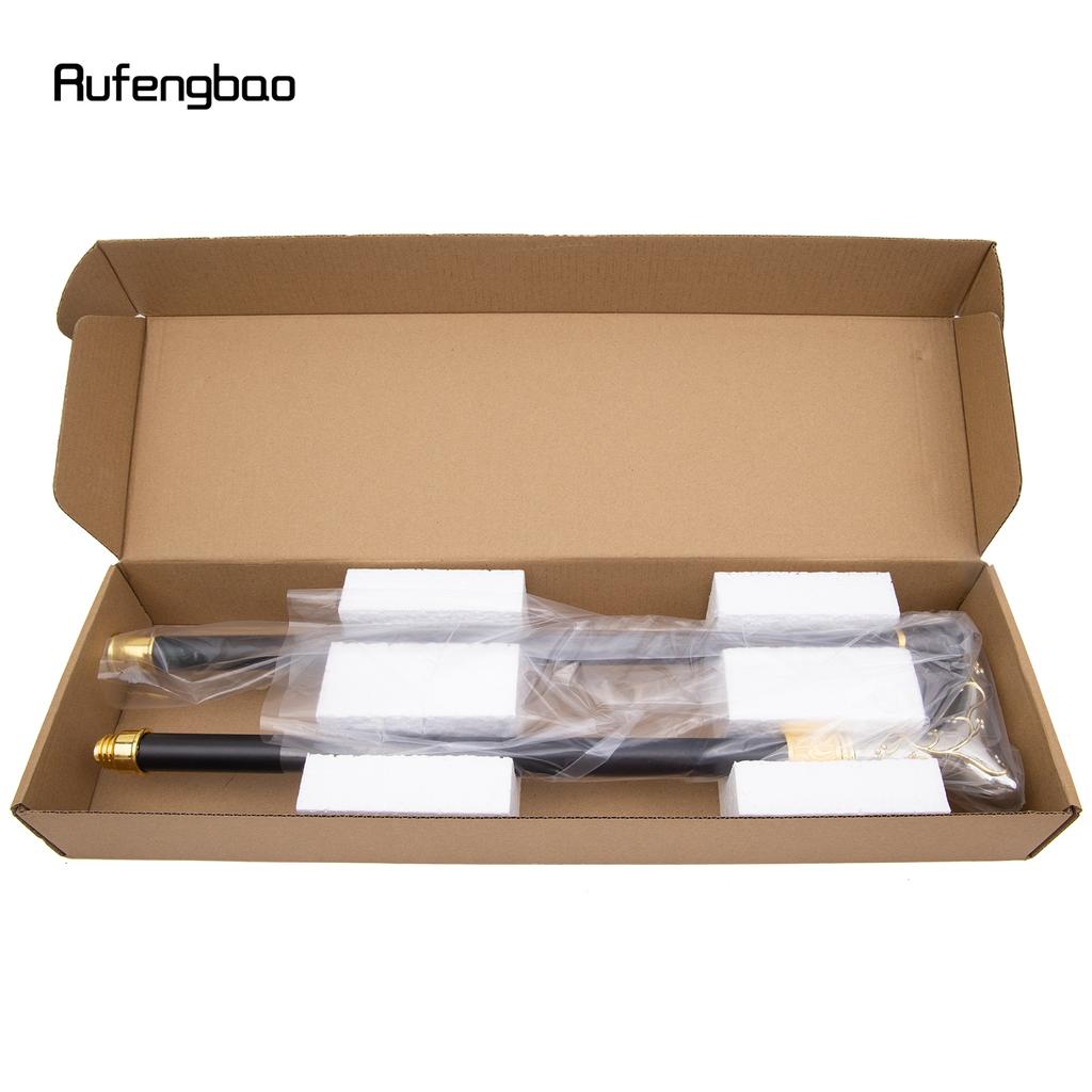 Golden White Plum Blossom Flower Fashion Walking Stick Decorative Stick Cospaly Vintage Fashionable Walking Cane Crosier 95cm