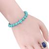 Men Natural Stone Beaded Elastic Cross Bracelets Meditation Wristband Women Yoga Jewelry Gift