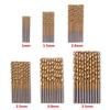 60PCS Titanium-Coated High-Speed Steel Twist Drill Bits, Straight Shank