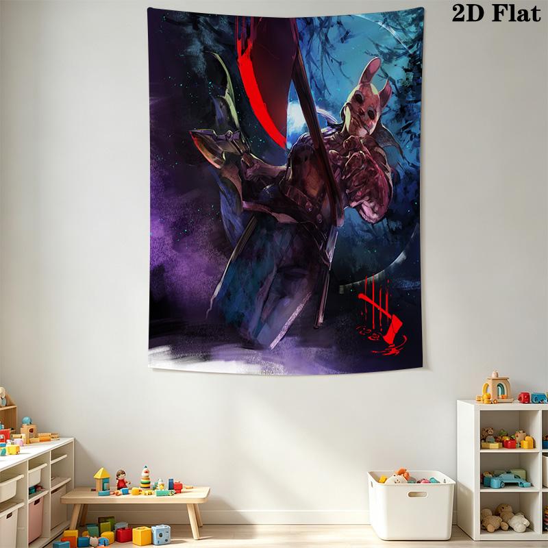 Dead Daylight Nightmarish Edition Tapestry Tapestry Fashion Print Wallmounted Background Cloth Wall Decoration Atmospheric Background Cloth