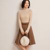 Lekasha Women's Autumn/Winter Striped Cashmere Knit Sweater.