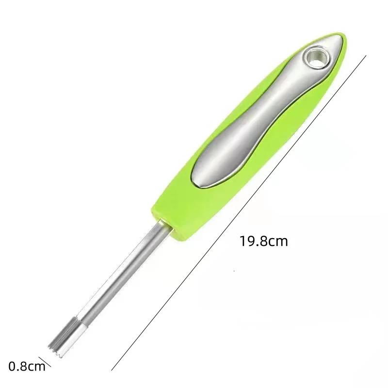 Pære Frukt Kjernefjerner i Rustfritt Stål 0.8/1/1.4/2cm Kjerne- og Frøfjerner For Eple Kirsebær Hagtorn Kjernefjerner Kjøkkenredskaper