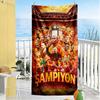 Galatasaray Beach Towel Soft Durable Quick-Dry Comfortable Lightweight