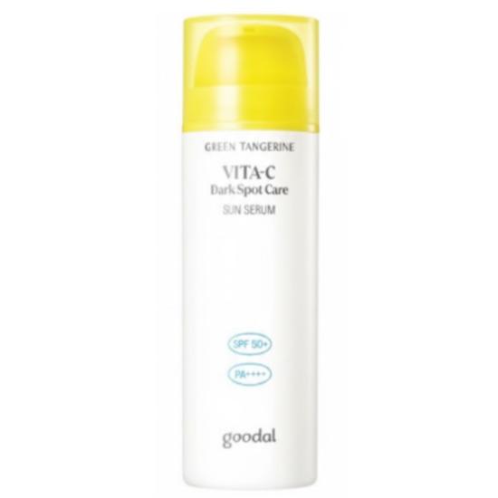 

[GOODAL] Green Tangerine Vita C Dark Spot Care Sun Serum SPF50+ PA++++ 50ml Sun Serum 1