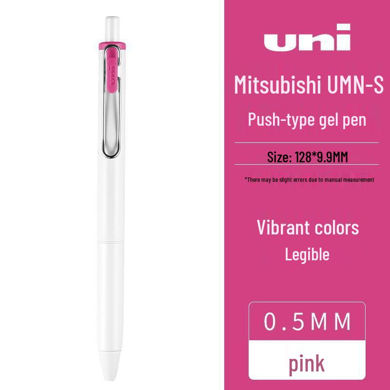 Mitsubishi Limited Edition Colored Gel Pen UMN-S-05 - Click Type, Contact for Bulk Orders 0.5mm