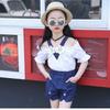 Kids Baby Girls Lace T-shirt Tops Pants Shorts Summer Outfits Clothes