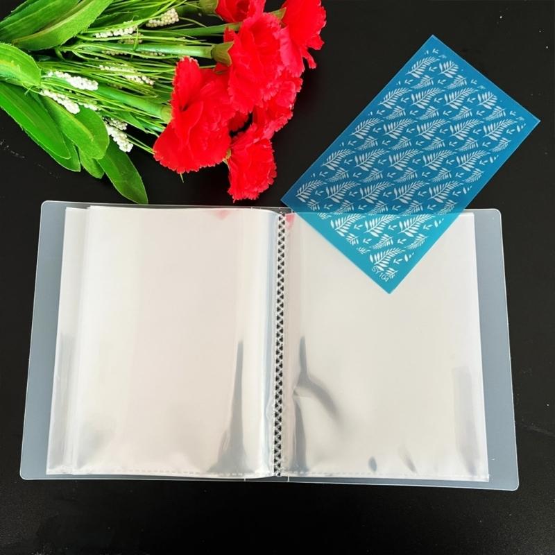 40Pages Waterproof File Storage Folder File Book Folder Storage Organizing Book Folder for School Office Student Supply