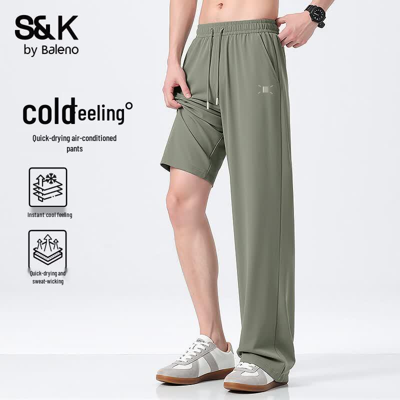 Baleno Men's S&K Series Lightweight Breathable Summer Casual Pants