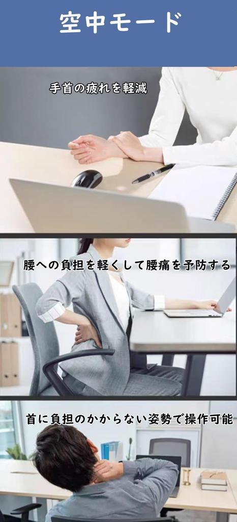 Cheerdots2 Multifunctional Aerial Mouse, Presentation Tool, Detachable TabletopAerial Mode, Compatible with Windows and Mac, Touchpad Function, USB