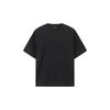 Customellow Black Graphic Half Sleeve T shirT cwTam25624bkx