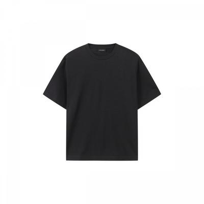 Customellow Black Graphic Half Sleeve T shirT cwTam25624bkx