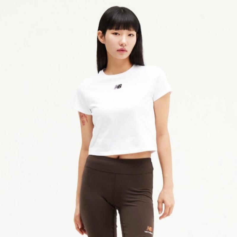 New Balance Tee Rqk Nbnee2w402 10 Women Essential Center Logo Short Sleeve Tee  Sl