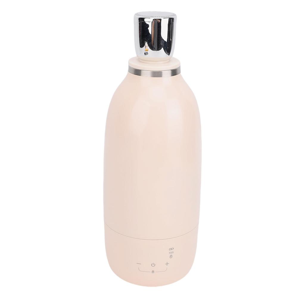 Portable Milk Warmer 500ml Insulated Stainless Steel Rechargeable Cordless Portable Hot Water Boiler for Travel Car