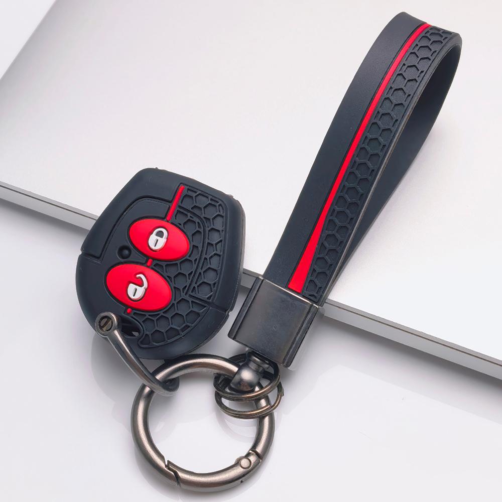 Key Case Cover for Volkswagen Golf Passat Polo Jetta A4 Bora B5 9N Lupo Sharan with Keychain Anti-Scratch Guard Shockproof Protection