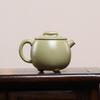 190ml Authentic Yixing Purple Clay Teapot Master Handmade Tea Pot Tea Infuser Raw Ore Green Mud Kettle Chinese Zisha Tea Set