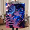 Demon Slayer Soft Warm Flannel Blankets Comfortable Blanket for Home Decoration Gifting